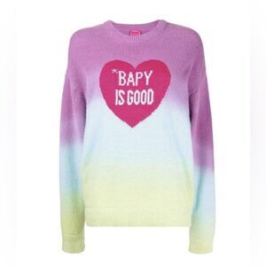 Bapy By a Bathing Ape Merino Cashmere Sweater Bapy is Good